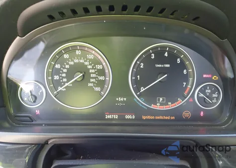 2012 BMW 528I z USA, uszkodzony, nr VIN WBAXG5C58CDX01538